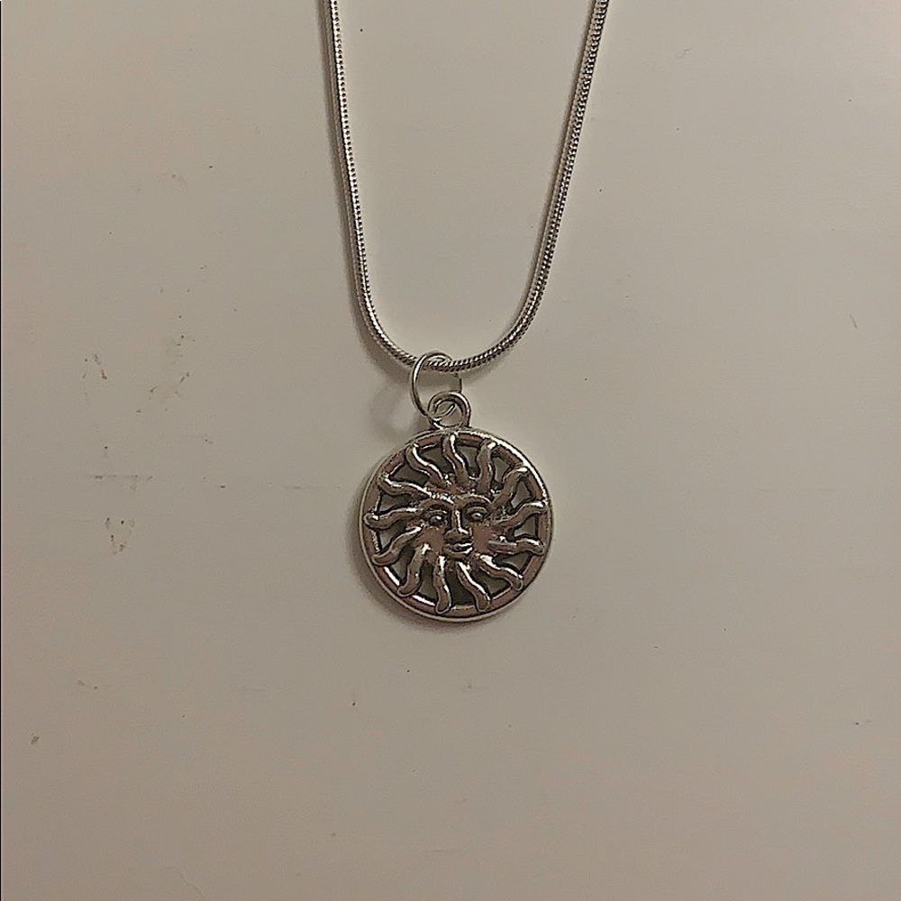 sun necklace